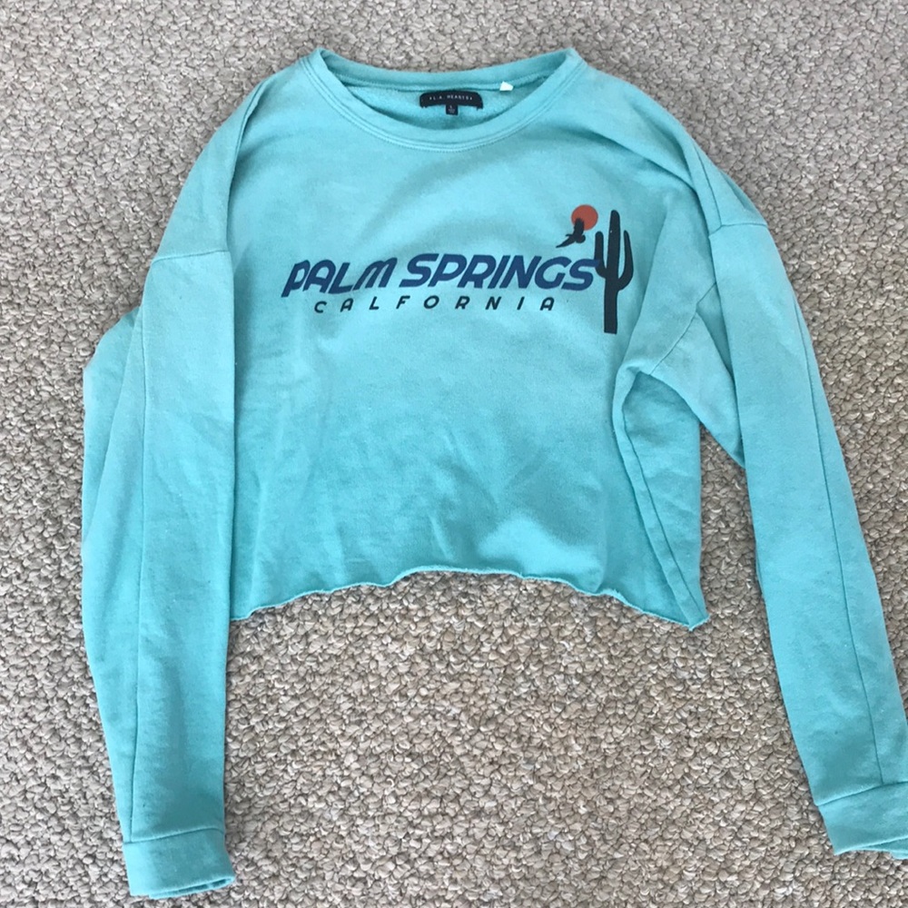 Cropped sweatshirt never worn